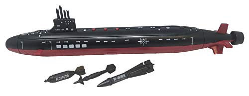Promo 🎉 16.5 Inch Toy Navy Black Submarine With Sound Effects And Torpedo (2 Pack) 🤩