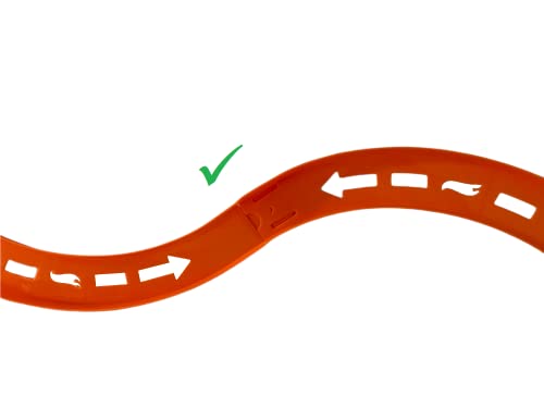 Brand new ⌛ Curve Tracks Expansion Packs ~ Includes 8 Curved Track Pieces &amp; 4 Connectors ~ 10″ Long ⭐