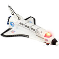 Flash Sale 🛒 Light Up Space Shuttle Toy 1PC Battery Operated Spaceship Toy With LEDs Sounds And Pullback Motion Outer Space Party Decoration Great Space Gifts For Boys And 👧 Girls 6 Inches 🔥
