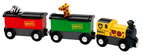 Cheapest 👏 RIO World – 33722 Safari Train | 3 Piece Toy Train Accessory For Kids Age 3 And Up 😉