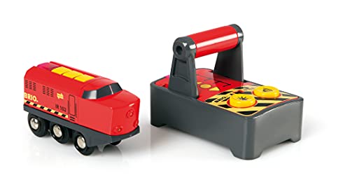 Best Sale ✨ RIO World 33213 – RC Train – 2 Piece Wooden Toy Train Set For Kids Age 3 And Up 🎁