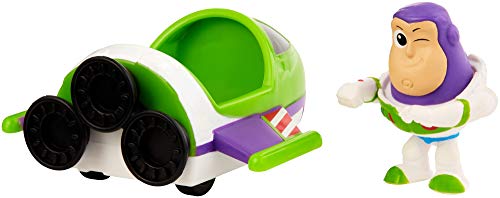 Budget ✔️ Disney Pixar Toy Story Minis Buzz Lightyear &amp; Spaceship 👍