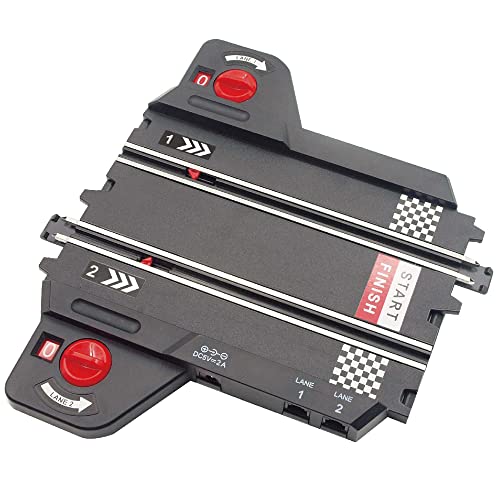 Best reviews of ⌛ : Super 251 USB Power Slot Car Racing Set LED Headlights Strong Magnetic Base Mechanical Lap Counter &amp; Powerbase Integrated As Combo Track For Ages 8 And Up 🥰