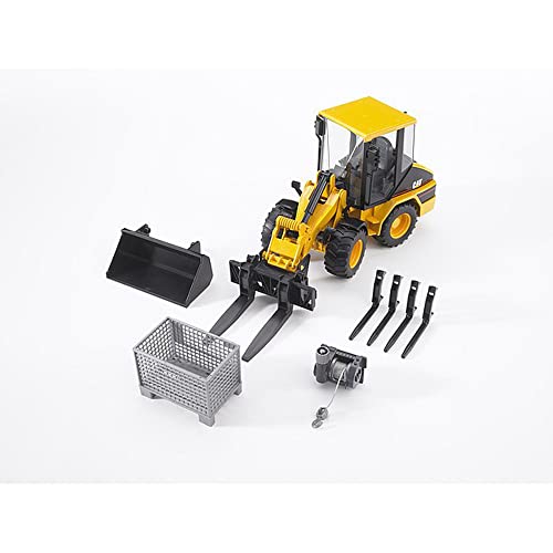 Top 10 😀 Toys – Construction Realistic Attachments And Accessories For Frontloader Vehicle Including A Basket Pallet Winch And Forks – Ages 3+ ⌛