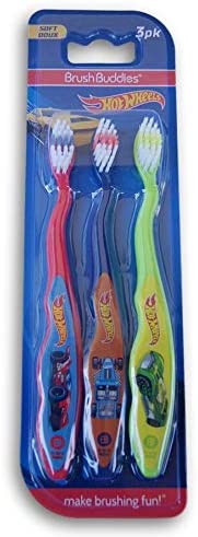 Best deal ✨ Thomas The Train &amp; Friends Soft Toothbrushes 3 Pack Brush Buddies (Blue Yellow Red) ✨