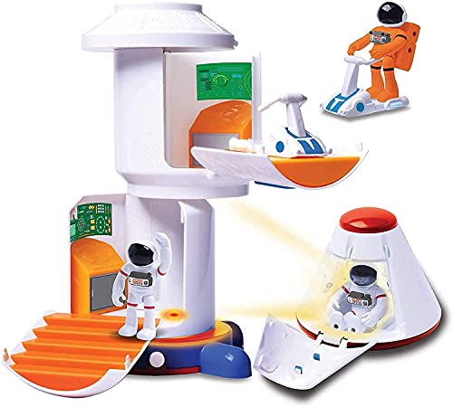 Top 10 🔔 Stro Venture Space Playset – Toy Space Station &amp; Space Capsule With Lights And Sound &amp; 2 Astronaut Figurine Toys For Boys And 👧 Girls 🌟