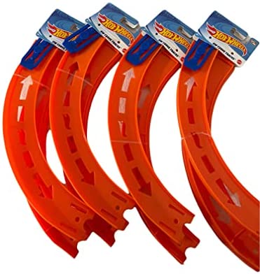 Brand new ⌛ Curve Tracks Expansion Packs ~ Includes 8 Curved Track Pieces &amp; 4 Connectors ~ 10″ Long ⭐
