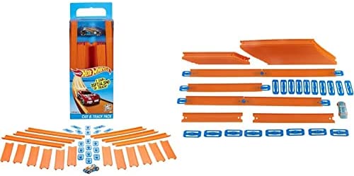 Coupon ⭐ Track Builder Straight Track With Car [Styles May Vary] 👍