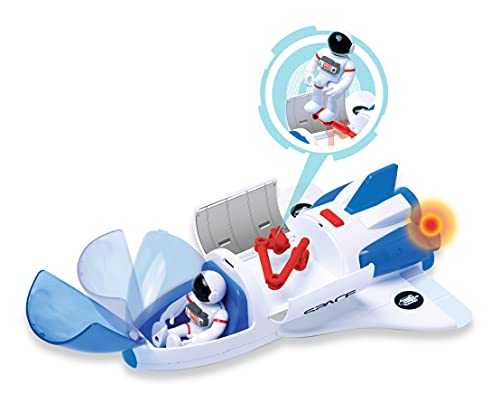 Buy 👏 Stro Venture Space Playset – Toy Space Shuttle &amp; Space Rover With Lights And Sound &amp; 2 Astronaut Figurine Gift Toys For Boys And 👧 Girls ⌛