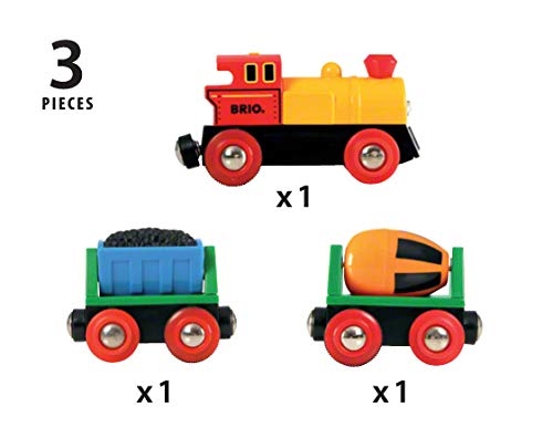 Budget ❤️ RIO World – 33319 Battery Operated Action Train | 3 Piece Toy Train For Kids Ages 3 And Up ✨