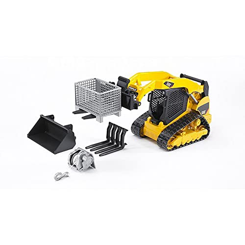 Top 10 😀 Toys – Construction Realistic Attachments And Accessories For Frontloader Vehicle Including A Basket Pallet Winch And Forks – Ages 3+ ⌛