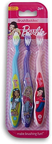 Best deal ✨ Thomas The Train &amp; Friends Soft Toothbrushes 3 Pack Brush Buddies (Blue Yellow Red) ✨