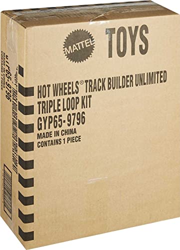 Flash Sale 🥰 Track Builder Unlimited Triple Loop Kit Collapsible 3-Loop Gift Set For Kids 6 To 12 Years Old &amp; One 1:64 Scale Hot Wheels Vehicle With Connection Points [Amazon Exclusive] ✔️
