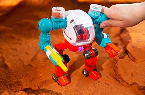 Best reviews of ✨ Stro Venture Mars Walker Mars Mission Space Toy Transformable Explorer Robot With Light Astronaut Figure And Accessories Transform From Walking To Driving Mode 😉