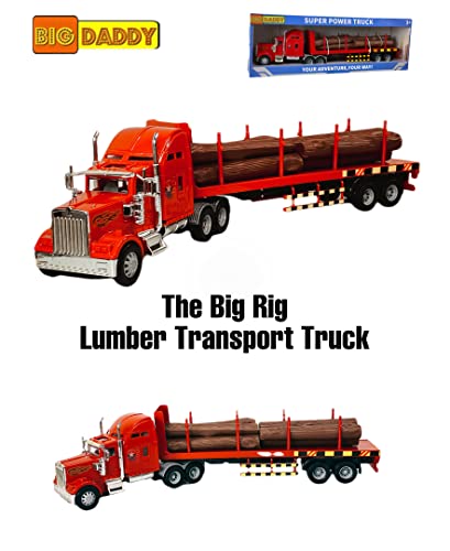 Wholesale 👏 Rig Heavy Duty Tractor Trailer Transport Series Lumber Truck Tractor Trailer ❤️