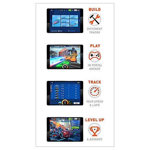 Promo 🎉 Hot Wheels Id Smart Track Starter Kit With 3 Exclusive Cars Track Pieces And Hot Wheels Race Portal For Physical &amp; Digital Play Gift For Kids Ages 8 Years Old &amp; Up 🛒