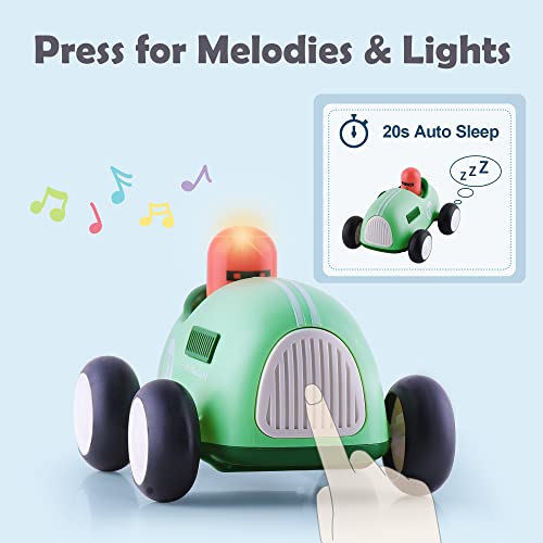 Promo ❤️ Baby Car Toys W/ Lights Music Toddler Push And Go Friction Powered Toy Set Kids Electronic Submarines Vehicle Playset 🥳 Birthday Gift For 12 18 Month 1 2 3 Years Old Boys 👧 Girls Infants 🌟