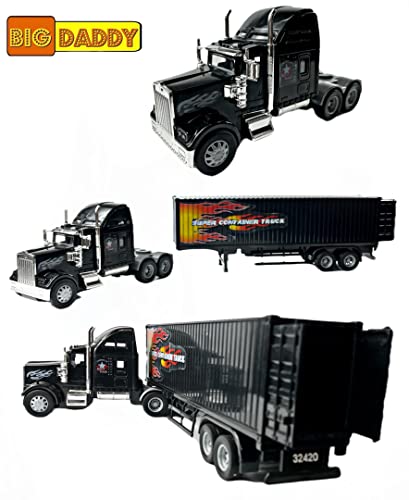 Cheapest ✨ Rig Heavy Duty Tractor Trailer Transport Series Big Box Tractor Trailer (Colors May Vary) 😍