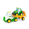 Cheapest 🔔 Lights &amp; Sounds Farmin’ Friends Toy Hauling Set With Toy Truck And Backhoe Tractor Toy Ages 18 Months And Up 💯