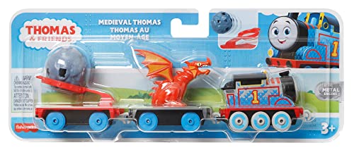Hot Sale 🔔 Thomas &amp; Friends Medieval Thomas Engine Die-cast Push-Along Toy Train For Preschool Kids Ages 3 Years And Old ❤️