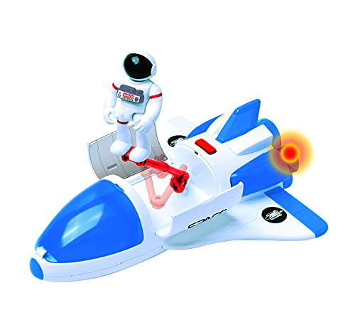 Buy 👏 Stro Venture Space Playset – Toy Space Shuttle &amp; Space Rover With Lights And Sound &amp; 2 Astronaut Figurine Gift Toys For Boys And 👧 Girls ⌛
