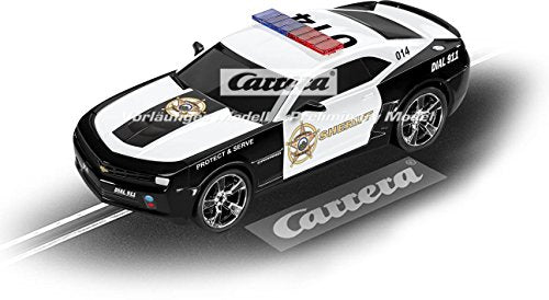 New 🥰 GO 64031 Chevrolet Camarao ZL1 Sherrif Slot Car Racing Vehicl 🌟