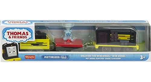 Hot Sale ⌛ Deliver The Win Diesel Motorized Battery-Powered Toy Train Engine For Preschool Kids Ages 3 Years And Ol ⭐