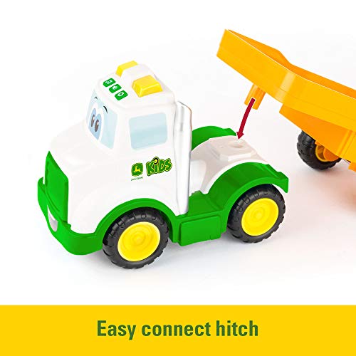 Cheapest 🔔 Lights &amp; Sounds Farmin’ Friends Toy Hauling Set With Toy Truck And Backhoe Tractor Toy Ages 18 Months And Up 💯