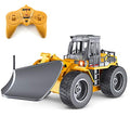 Deals 🛒 Fisca RC Truck Remote Control Snow Plow 6 Channel 2.4G Alloy Snow Sweeper Vehicle 4WD Tractor Toy With Lights For Kid 🛒