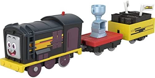 Hot Sale ⌛ Deliver The Win Diesel Motorized Battery-Powered Toy Train Engine For Preschool Kids Ages 3 Years And Ol ⭐
