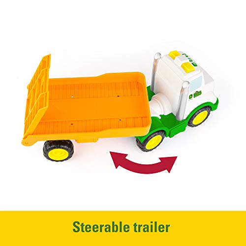 Cheapest 🔔 Lights &amp; Sounds Farmin’ Friends Toy Hauling Set With Toy Truck And Backhoe Tractor Toy Ages 18 Months And Up 💯