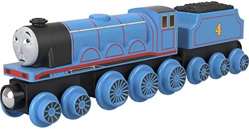 Cheap 👍 Wooden Railway James Engine And Coal Car Push-Along Train Made From Sustainably Sourced Wood For Kids 2 Years And Up 🛒