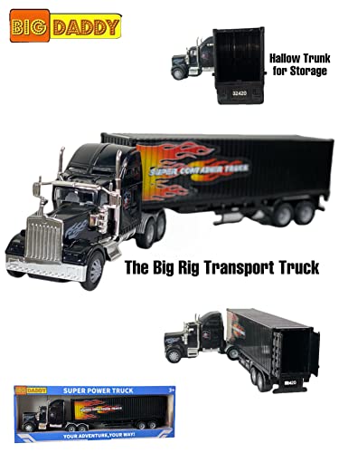Cheapest ✨ Rig Heavy Duty Tractor Trailer Transport Series Big Box Tractor Trailer (Colors May Vary) 😍