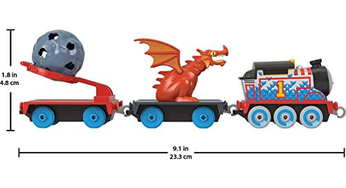 Hot Sale 🔔 Thomas &amp; Friends Medieval Thomas Engine Die-cast Push-Along Toy Train For Preschool Kids Ages 3 Years And Old ❤️