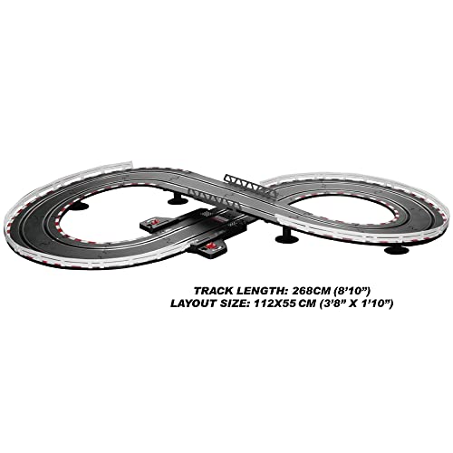 New 🧨 : Super 151 USB Power Slot Car Racing Set USB Power System First And Innovative Application In Slot Car Toys Industry For Ages 8 And Up ⭐