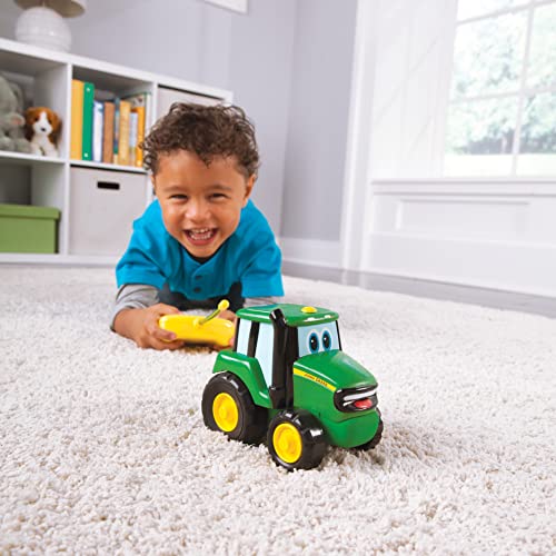 Discount ⭐ Radio Controlled Johnny Tractor Toy — John Deere Tractor Toys — Remote Control Toy Tractor For Toddlers — 18 Months And Up 😉