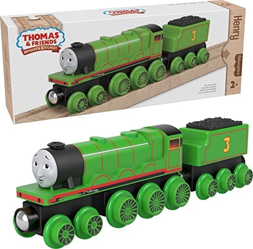 Cheap 👍 Wooden Railway James Engine And Coal Car Push-Along Train Made From Sustainably Sourced Wood For Kids 2 Years And Up 🛒