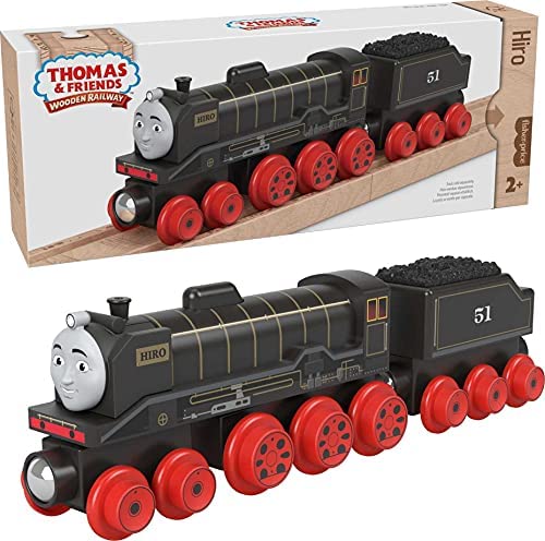 Cheap 👍 Wooden Railway James Engine And Coal Car Push-Along Train Made From Sustainably Sourced Wood For Kids 2 Years And Up 🛒