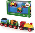 Budget ❤️ RIO World – 33319 Battery Operated Action Train | 3 Piece Toy Train For Kids Ages 3 And Up ✨