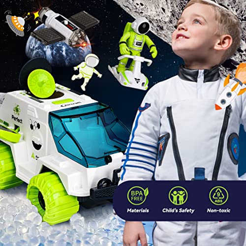 Best deal 🎁 Space Toys For Kids Rocket Ship Toys For Kids With Space Shuttle Astronaut Figures And Space Rover Space Toys For Boys 5-8 Spaceship Toy For Kids Astro Boy Figure Toys For 3 Year Old Boys 🛒