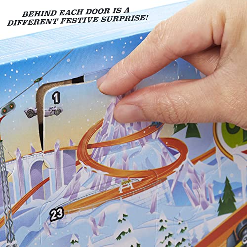 Top 10 👍 2021 Advent Calendar With 24 Surprises That Include 8 1:64 Scale Vehicles &amp; Other Cool Accessories Plus A Play Pane Mat For Collectors &amp; Kids 3 Years Old &amp; Up 🤩