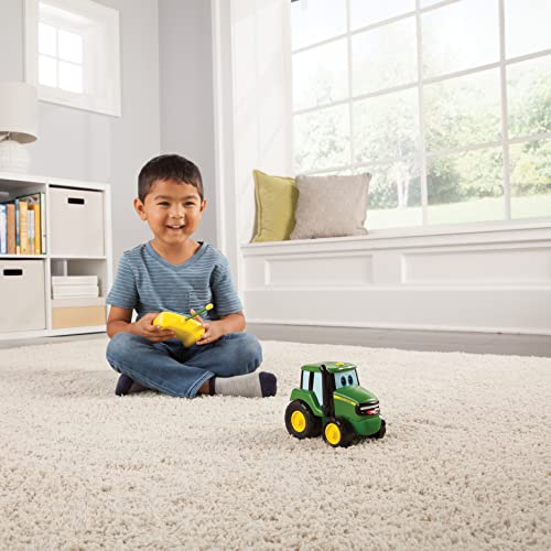 Discount ⭐ Radio Controlled Johnny Tractor Toy — John Deere Tractor Toys — Remote Control Toy Tractor For Toddlers — 18 Months And Up 😉