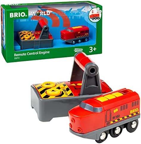 Best Sale ✨ RIO World 33213 – RC Train – 2 Piece Wooden Toy Train Set For Kids Age 3 And Up 🎁