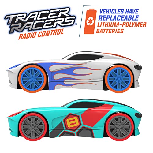 Best Sale 🧨 2.4 GHz Radio Control Remote Slot-Less Cordless Racing Blazin’ Loop Speedway Track Set With Two C 🎁