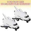 Best reviews of 🌟 Diecast Mini Space Shuttle With Pullback Mechanism Set Of 2 Diecast Metal NASA Space Toys For Boys Astronaut Cake Decorations Astronaut Space Theme Party Favors 🔔