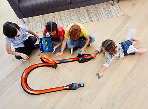 Promo 🎉 Hot Wheels Id Smart Track Starter Kit With 3 Exclusive Cars Track Pieces And Hot Wheels Race Portal For Physical &amp; Digital Play Gift For Kids Ages 8 Years Old &amp; Up 🛒