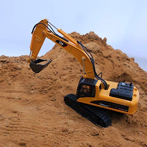 Hot Sale 🔔 Excavator Toy Trucks Construction Toys Excavator Toys For Boys Diecast Metal Truck Toy Kids Tractor Toys 1:40 Scale Great Toddler Toys For 8 Year Old Boys And U ✨