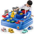 Deals ⌛ Kids Race Track Car Adventure Toy For Toddlers – Car Rescue Adventure Toys Gifts For Boys Age 3 Car Toys For Toddlers 2-4 Years Educational Puzzles Car Toys For 4 5 6 Year Old Boys 👧 Girls 🎉