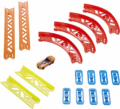 Brand new 😉 Track Builder Pack Assorted Curve Parts Connecting Sets Ages 4 And Older 🔥
