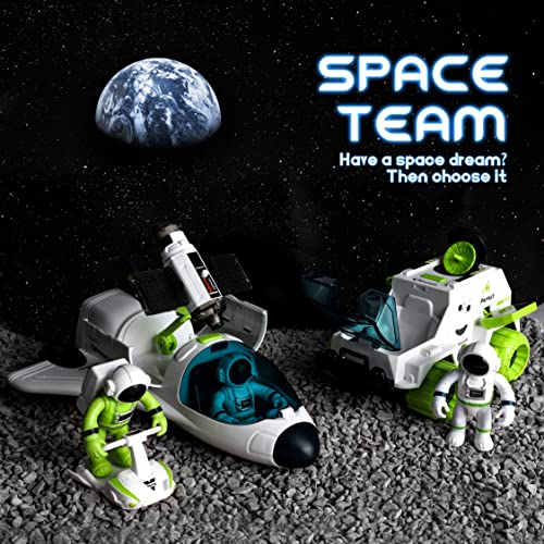 Best deal 🎁 Space Toys For Kids Rocket Ship Toys For Kids With Space Shuttle Astronaut Figures And Space Rover Space Toys For Boys 5-8 Spaceship Toy For Kids Astro Boy Figure Toys For 3 Year Old Boys 🛒